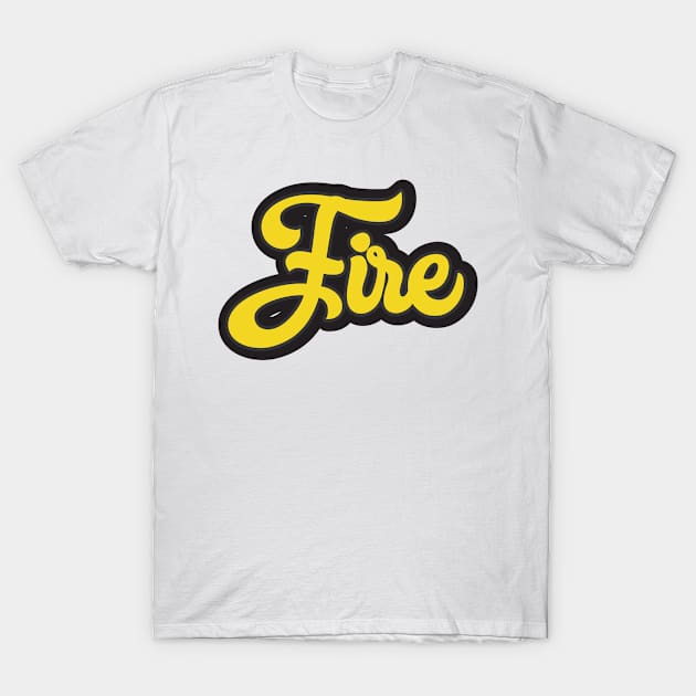 Fire T-Shirt by ShirtyLife
